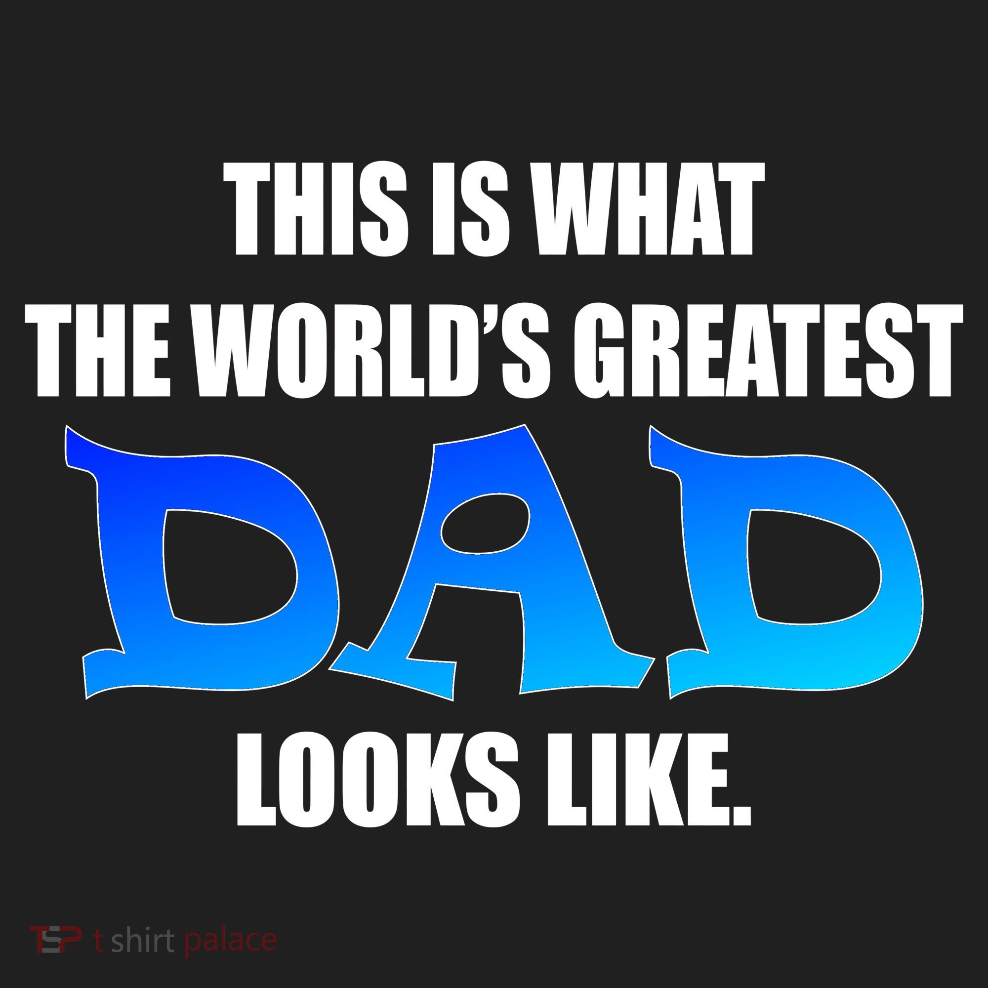 This Is What The World's Greatest Dad Looks Like Golf Towel