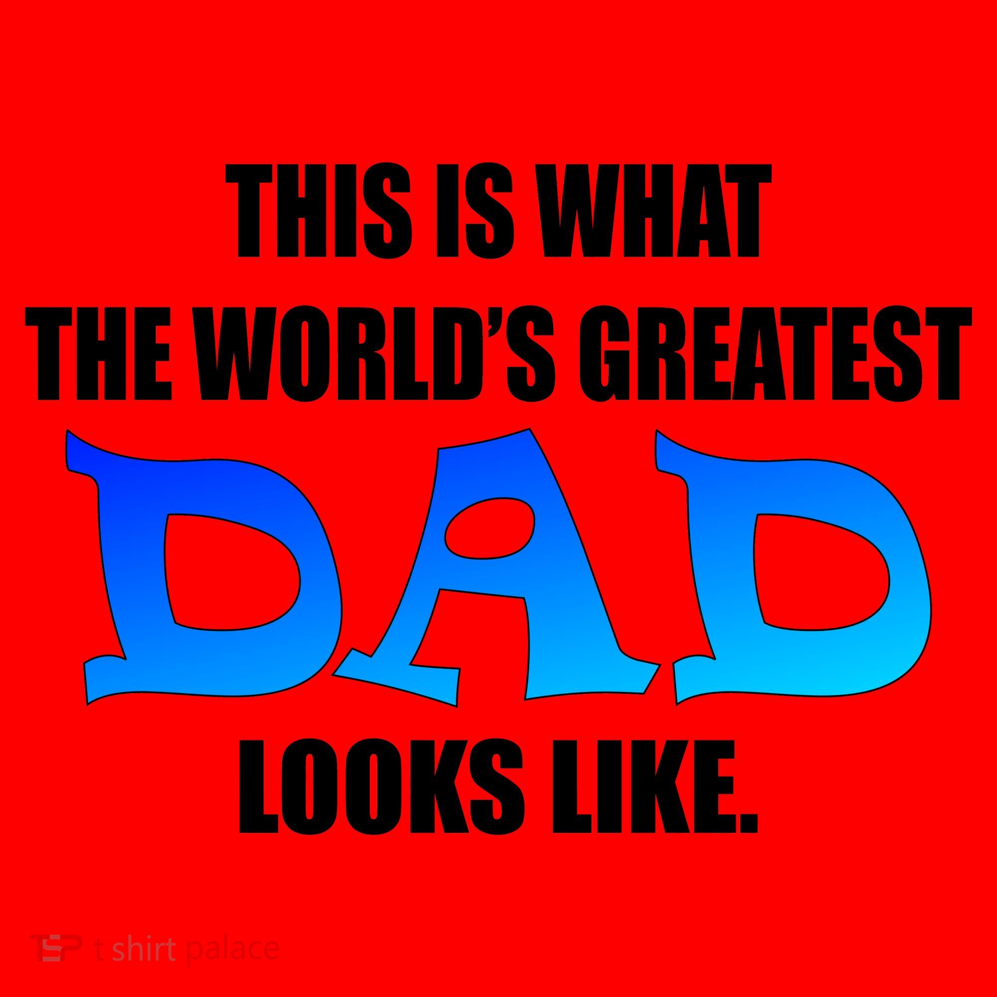 This Is What The World's Greatest Dad Looks Like Santa Hat