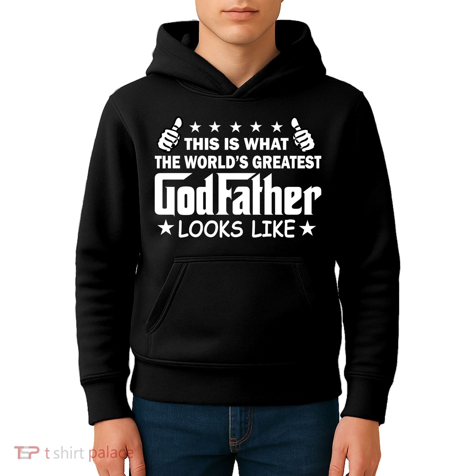 This Is What The World's Greatest GodFather Looks Like Kids Hoodie