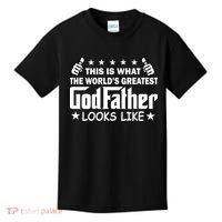 This Is What The World's Greatest GodFather Looks Like Kids T-Shirt thumb 0