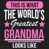 This Is What The Worlds Greatest Grandma Looks Like Women's Sweatshirt thumb 2