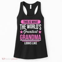 This Is What The Worlds Greatest Grandma Looks Like Women's Tank Top thumb 0