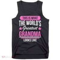 This Is What The Worlds Greatest Grandma Looks Like Tank Top thumb 0