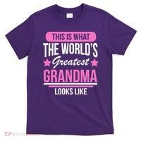 This Is What The Worlds Greatest Grandma Looks Like T-Shirt thumb 0