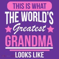 This Is What The Worlds Greatest Grandma Looks Like Coaster thumb 2