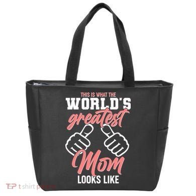 This Is What The World's Greatest Mom Looks Like Tote Bag