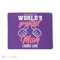 This Is What The World's Greatest Mom Looks Like Mousepad thumb 0