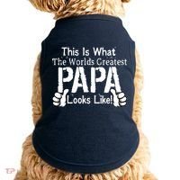 This Is What The World's Greatest Papa Looks Like Doggie Tank thumb 0