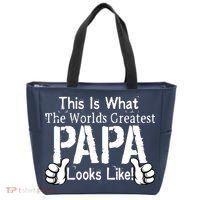 This Is What The World's Greatest Papa Looks Like Tote Bag thumb 0