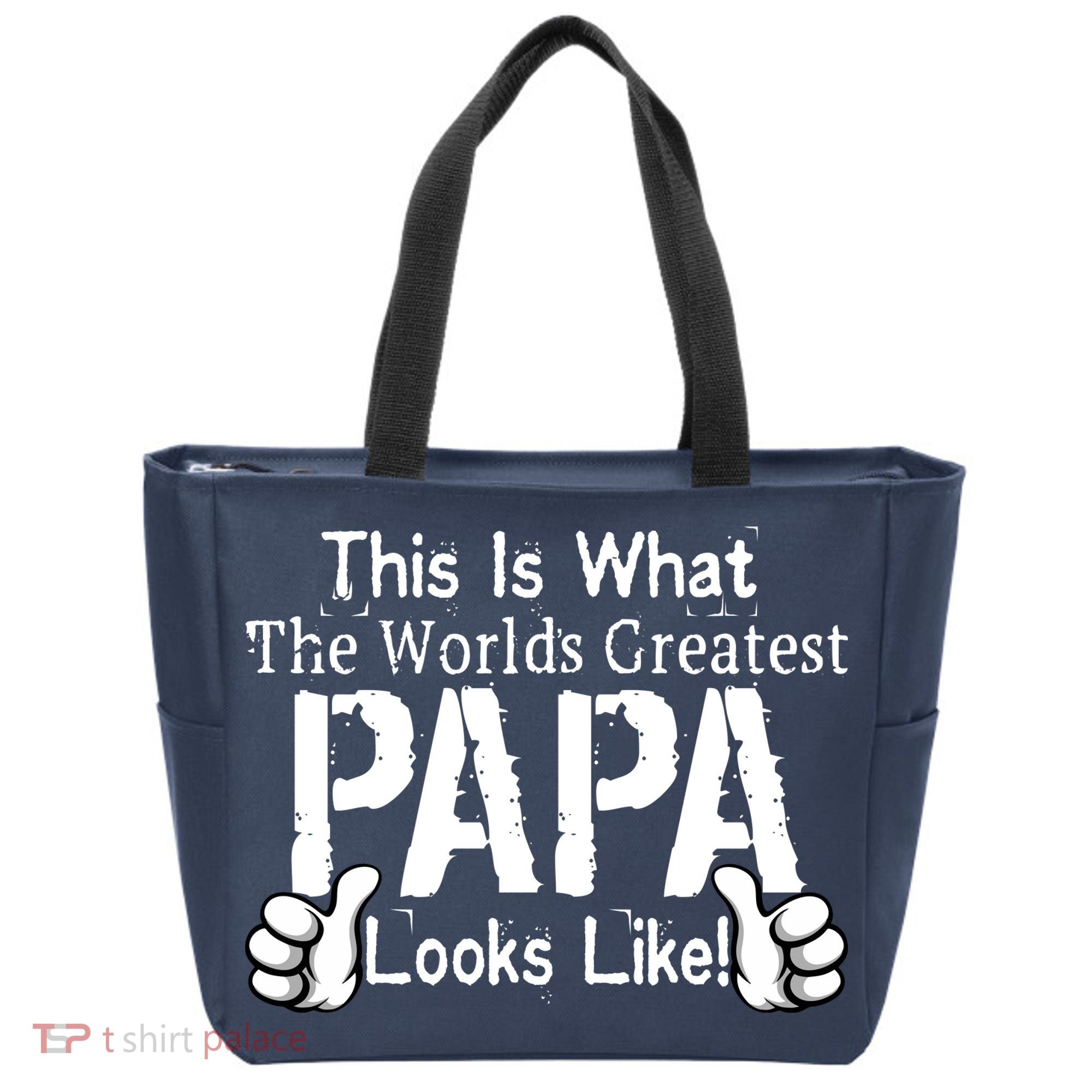 This Is What The World's Greatest Papa Looks Like Tote Bag