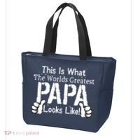 This Is What The World's Greatest Papa Looks Like Tote Bag thumb 3