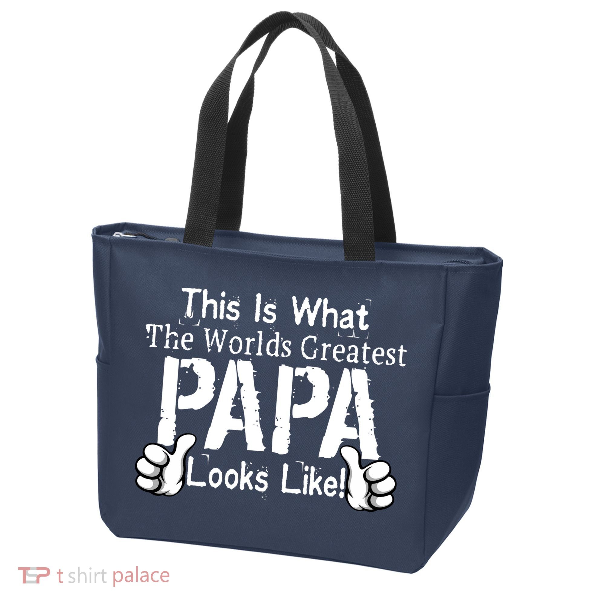This Is What The World's Greatest Papa Looks Like Tote Bag