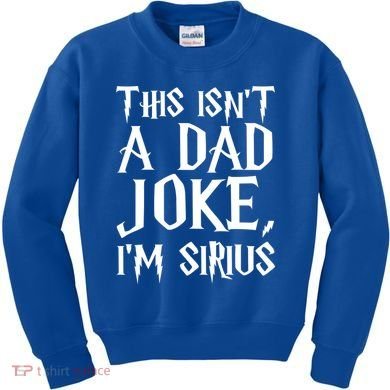 This Isn't A Dad Joke I'm Sirius Kids Sweatshirt