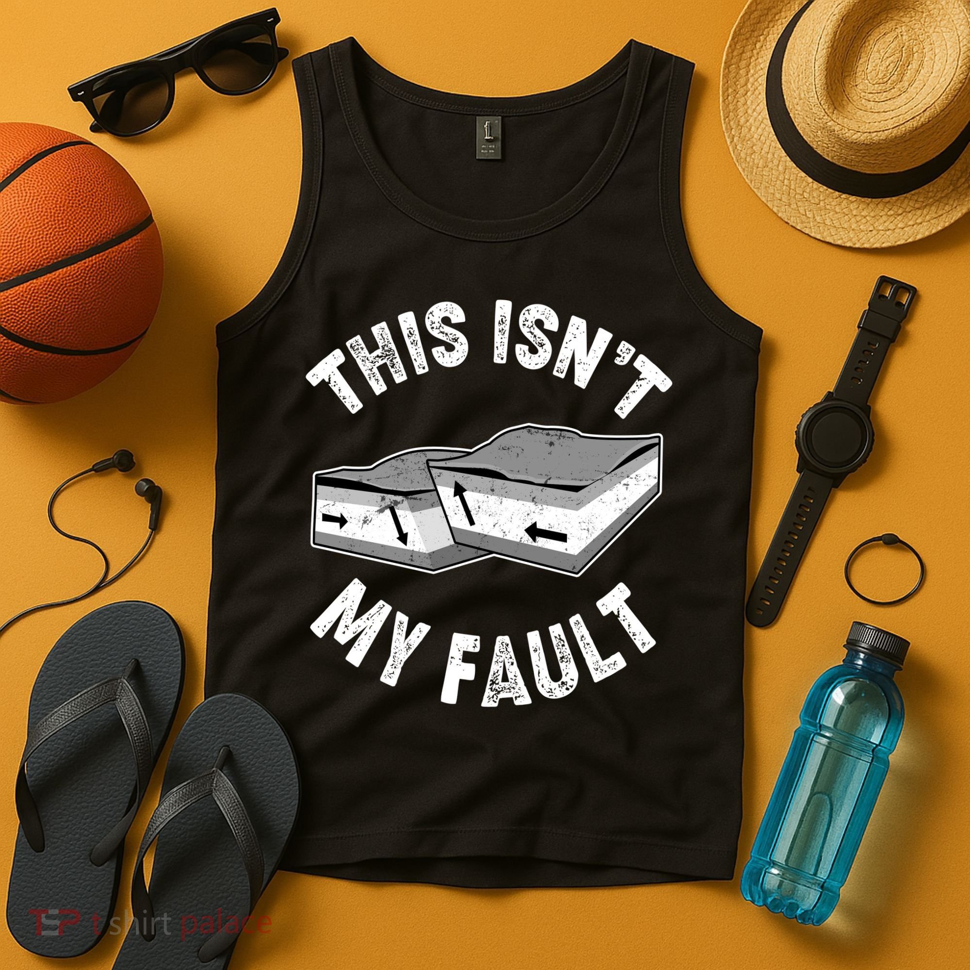 This Isn't My Fault Funny Geology Tank Top
