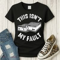 This Isn't My Fault Funny Geology Women's T-Shirt thumb 3
