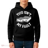 This Isn't My Fault Funny Geology Kids Hoodie thumb 4
