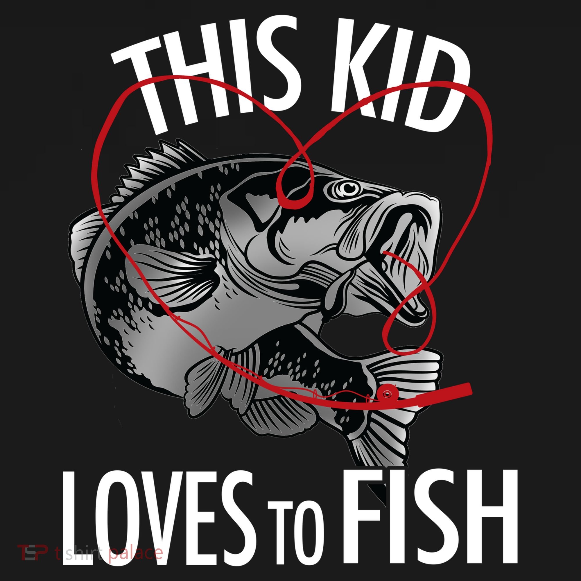 This Kid Loves To Fish Ornament