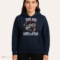 This Kid Loves To Fish Hoodie thumb 5