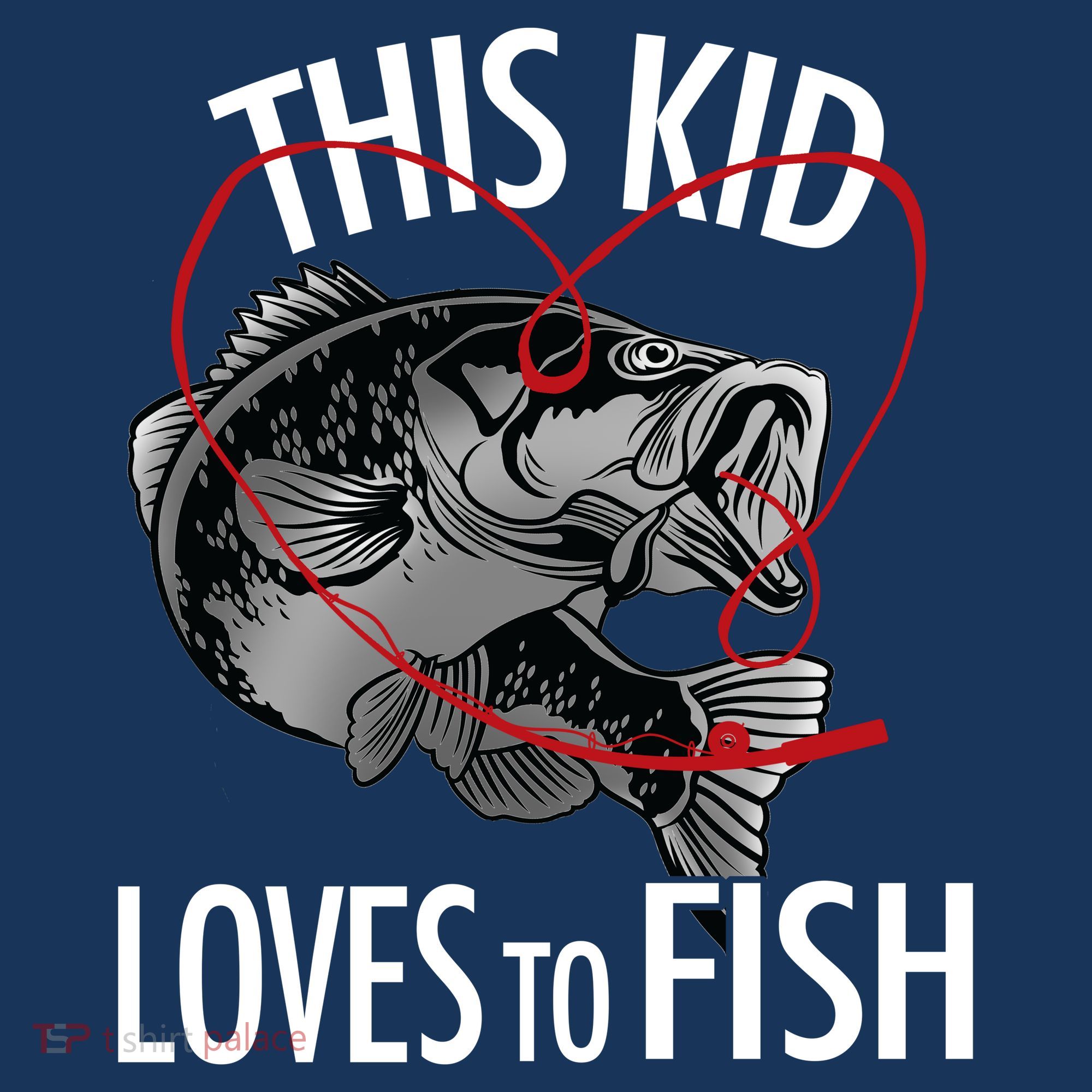 This Kid Loves To Fish Hoodie