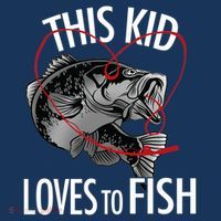 This Kid Loves To Fish Sweatshirt thumb 3