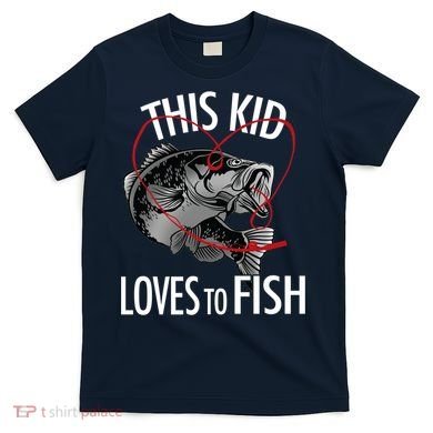 This Kid Loves To Fish T-Shirt