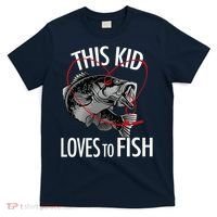 This Kid Loves To Fish T-Shirt thumb 0