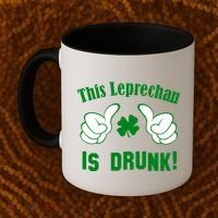 This Leprechaun Is Drunk Coffee Mug thumb 2