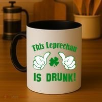 This Leprechaun Is Drunk Coffee Mug thumb 4