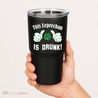 This Leprechaun Is Drunk Tumbler thumb 2