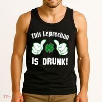 This Leprechaun Is Drunk Tank Top thumb 3