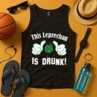 This Leprechaun Is Drunk Tank Top thumb 4