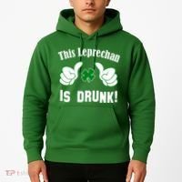 This Leprechaun Is Drunk Hoodie thumb 2