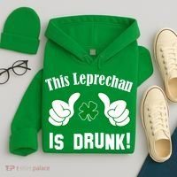 This Leprechaun Is Drunk Hoodie thumb 4