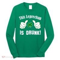 This Leprechaun Is Drunk Long Sleeve Shirt thumb 0
