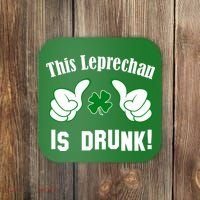 This Leprechaun Is Drunk Coaster thumb 0