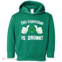This Leprechaun Is Drunk Toddler Hoodie thumb 0