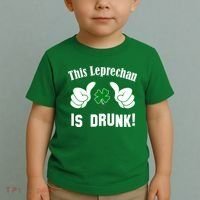 This Leprechaun Is Drunk Toddler T-Shirt thumb 2