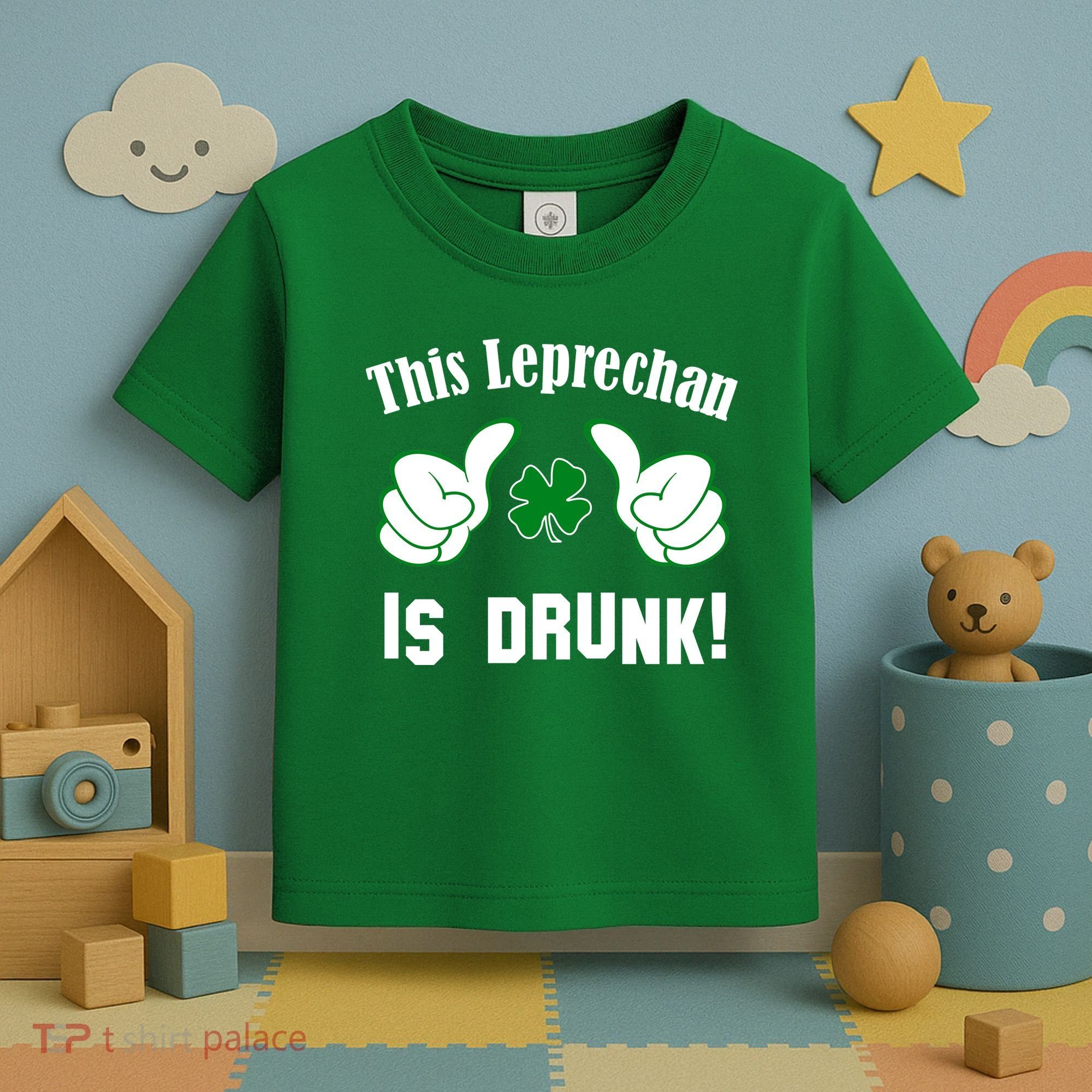 This Leprechaun Is Drunk Toddler T-Shirt