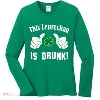 This Leprechaun Is Drunk Women's Long Sleeve Shirt thumb 0