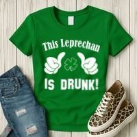 This Leprechaun Is Drunk Women's T-Shirt thumb 3