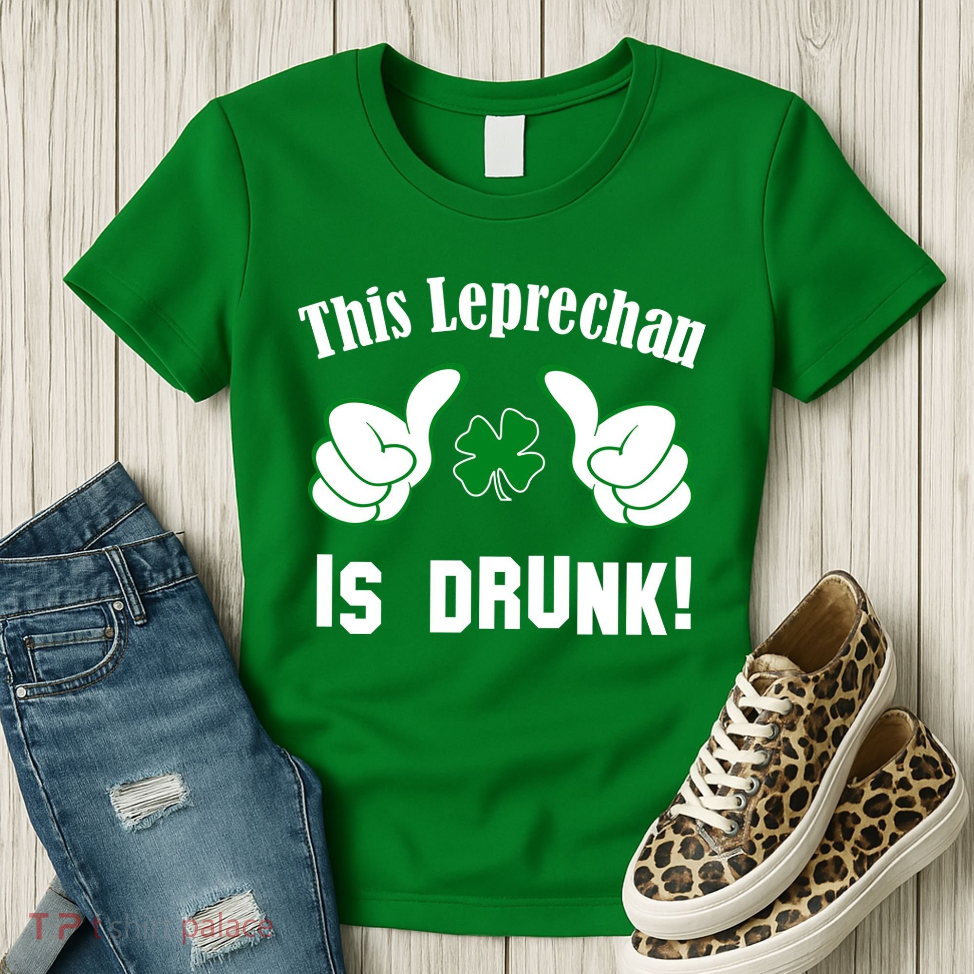 This Leprechaun Is Drunk Women's T-Shirt