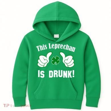 This Leprechaun Is Drunk Kids Hoodie