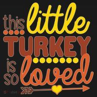 This Little Turkey Is So Loved Backpack thumb 2