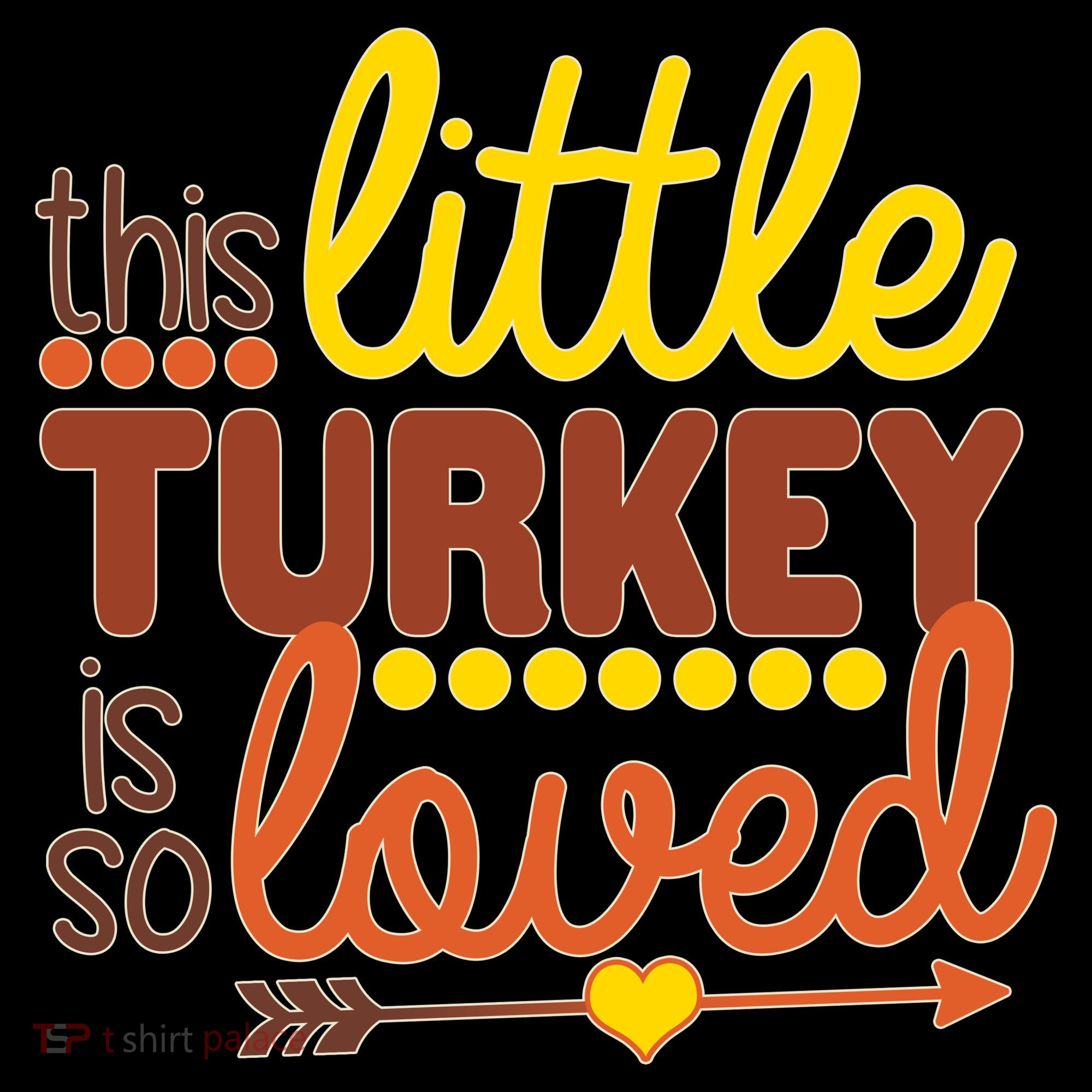 This Little Turkey Is So Loved Backpack