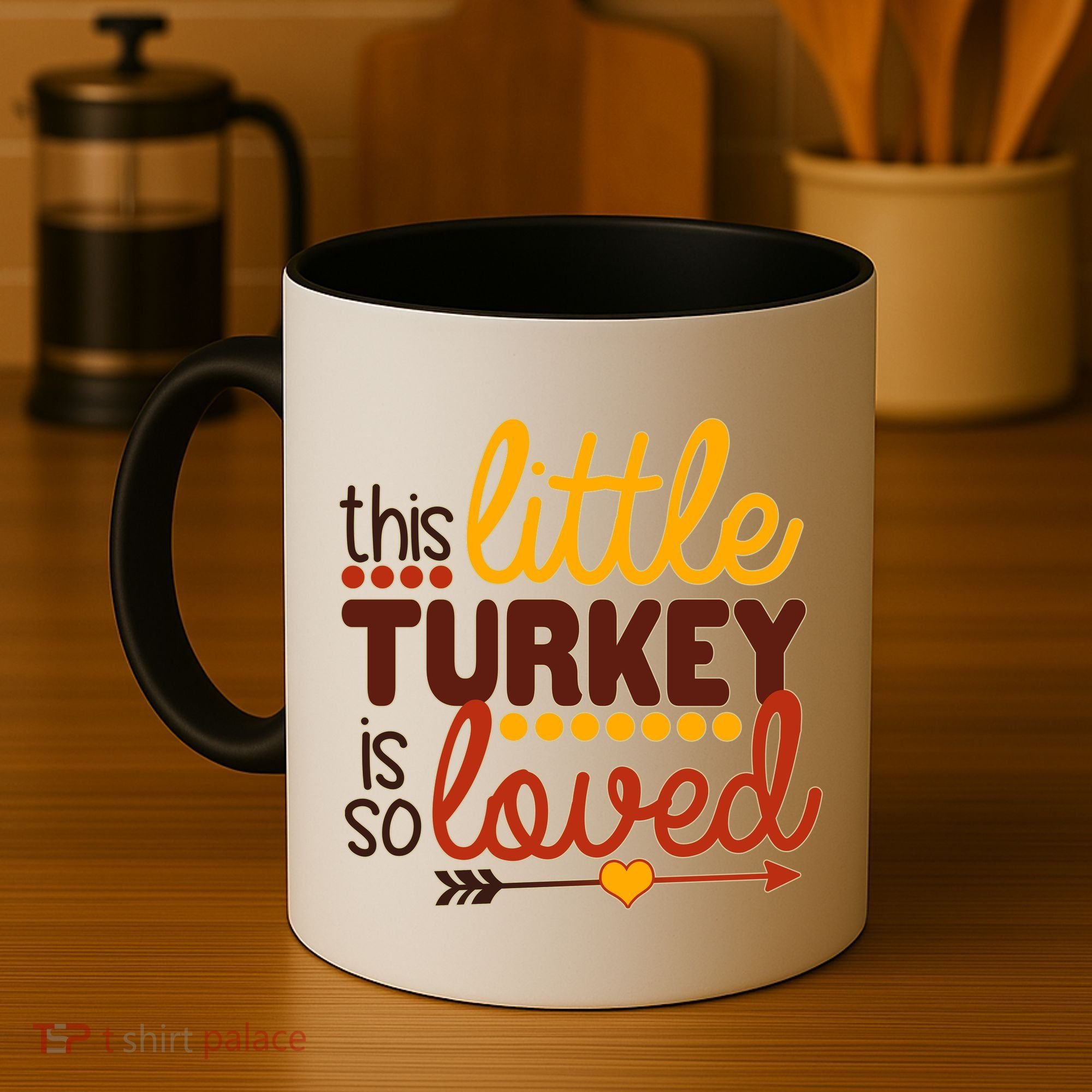 This Little Turkey Is So Loved Coffee Mug