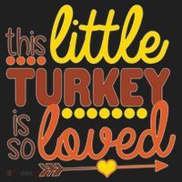 This Little Turkey Is So Loved Tumbler thumb 3
