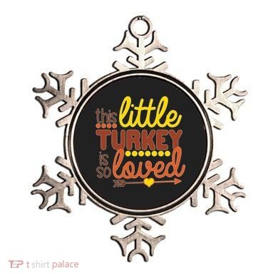 This Little Turkey Is So Loved Ornament