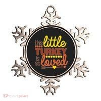 This Little Turkey Is So Loved Ornament thumb 0