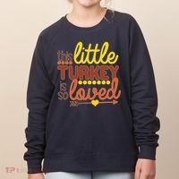 This Little Turkey Is So Loved Women's Sweatshirt thumb 0