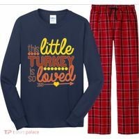This Little Turkey Is So Loved Long Sleeve Pajama Set thumb 0